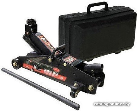 Подкатной домкрат FORSAGE TH22501C с фиксацией +кейс 2.5т.