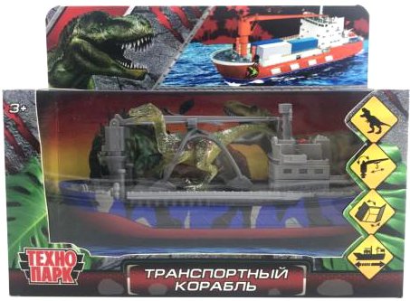 

Корабль Технопарк Транспортный корабль Джунгли CRANEBOAT-17SAF-DINO