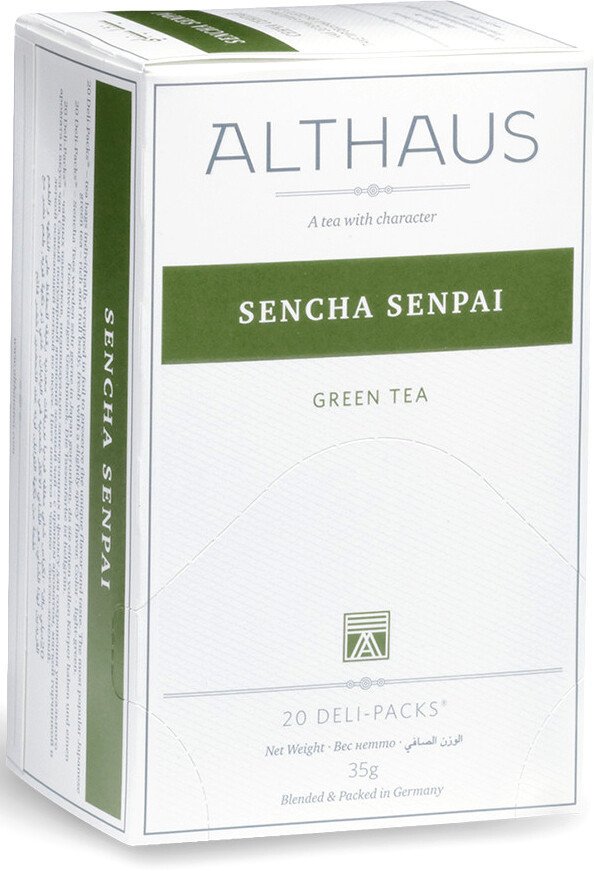 

Зеленый чай Althaus Deli Packs Sencha Senpai 20 шт