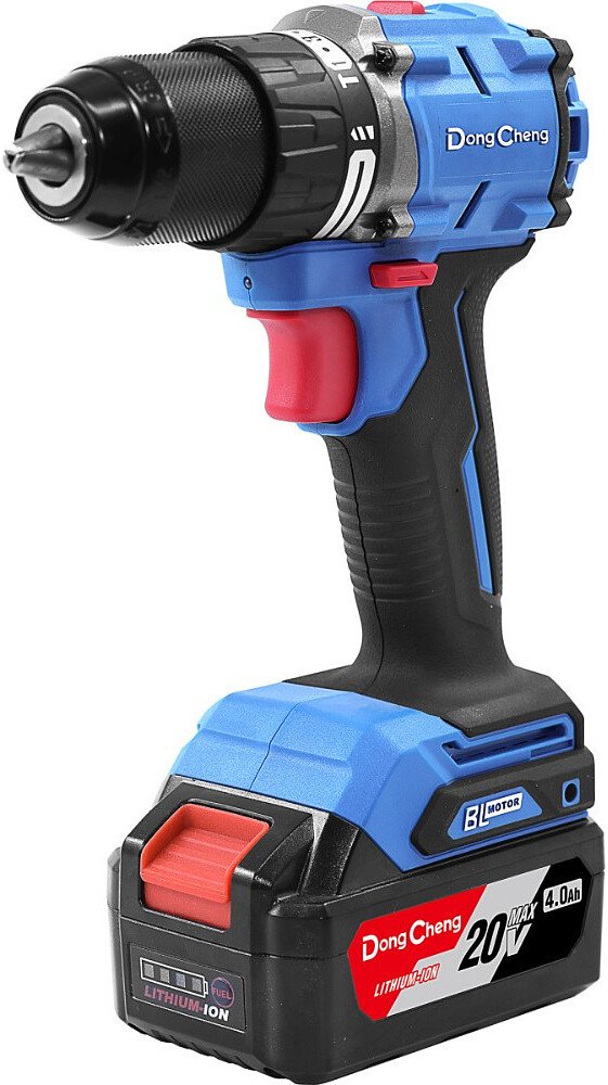 

Ударная дрель-шуруповерт DongCheng DCJZ2060i Type EM (с 2-мя АКБ, кейс)