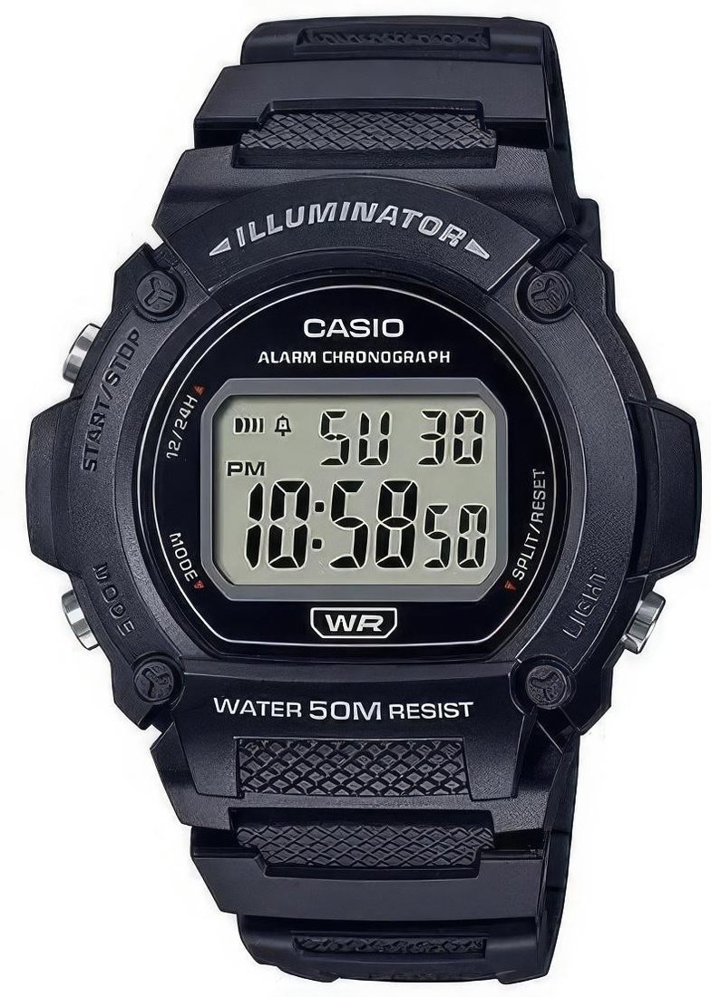 

Наручные часы Casio Illuminator W-219H-1A