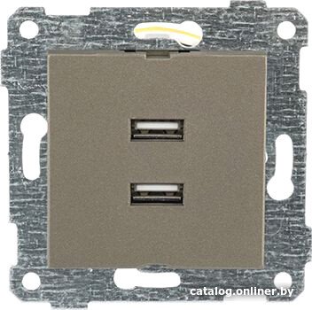 

Розетка USB Mutlusan Rita 2200-449-0186 (антрацит)