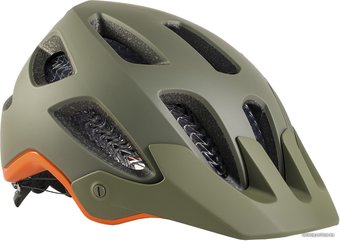 Cпортивный шлем Bontrager Rally WaveCel (L, зеленый/оранжевый)