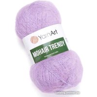 Пряжа для вязания Yarnart Mohair Trendy 138 100 г 220 м (сирень)