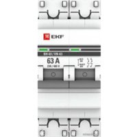 Выключатель нагрузки EKF PROxima ВН-63 2р 25А sl63-2-25-pro