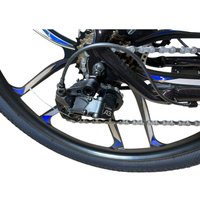 Велосипед Gekkon RS777 р.17 2026 (черный/синий)