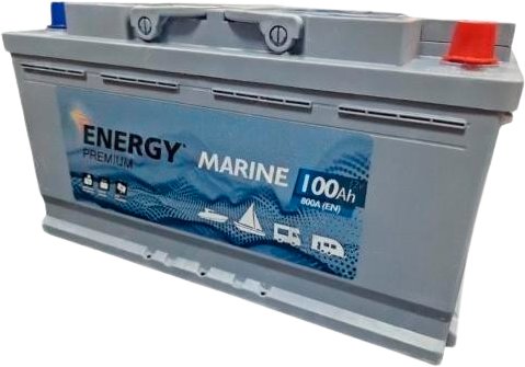 

Лодочный аккумулятор Energy Premium Marine R+ (100 А·ч)