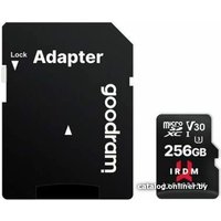 Карта памяти GOODRAM IRDM microSDXC IR-M3AA-2560R12 256GB (с адаптером)