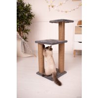 Когтеточка Kogti 3 этажа (серый)