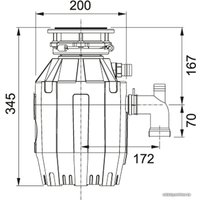 Измельчитель пищевых отходов Franke Turbo Elite TE-50 134.0535.229