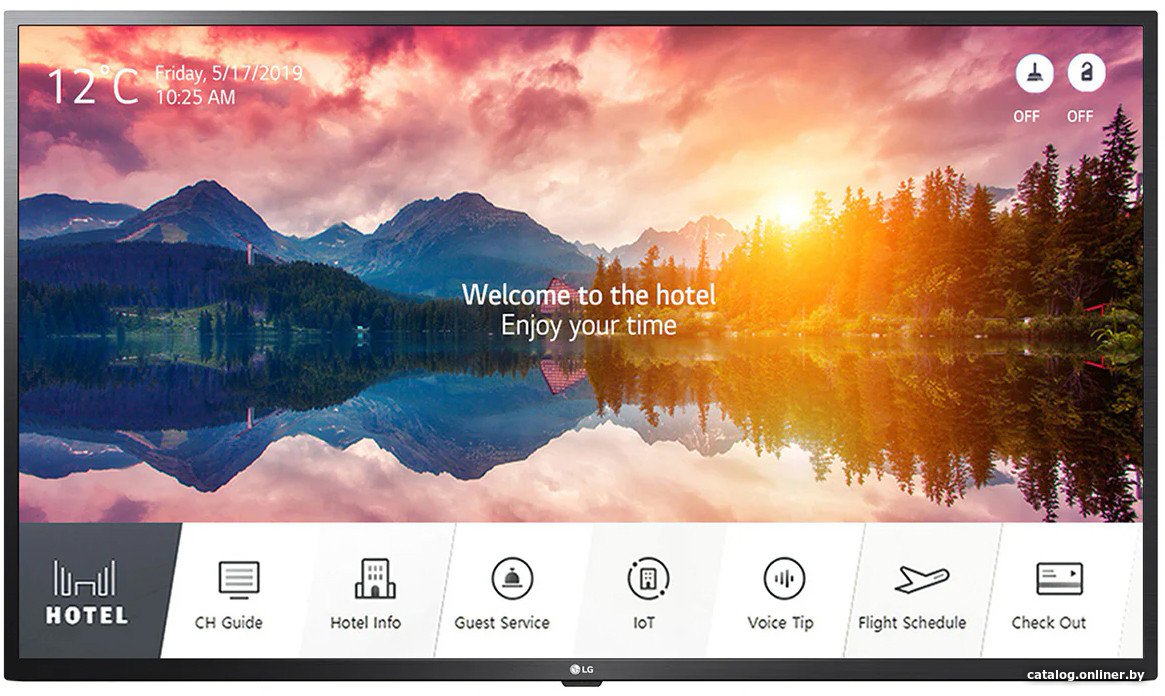 Информационная панель LG 55US662H0ZC