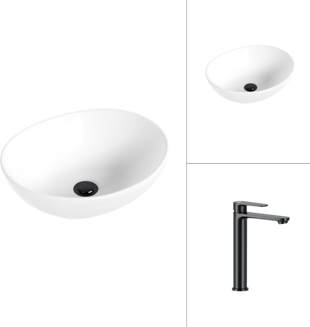 

Умывальник Lauter 21652 + Moon 21СК8691BS