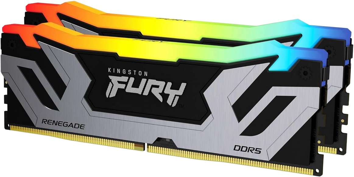 

Оперативная память Kingston FURY Renegade RGB 2x24ГБ DDR5 8400 МГц KF584CU40RSAK2-48