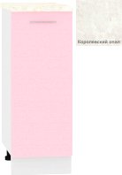 

Шкаф напольный Кортекс-мебель Корнелия Лира НШ30р (розовый/королевский опал)