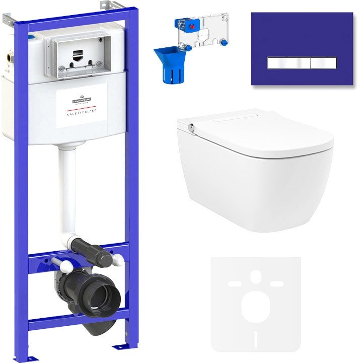 

Унитаз подвесной Lavinia Boho Smart V-Clean 7 в 1 87561131