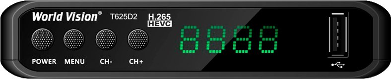 

Приемник цифрового ТВ World Vision T625 D2