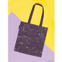 Сумка шоппер JoyArty Путешествие по миру bsh_221413