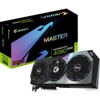 Видеокарта Gigabyte Aorus GeForce RTX 4080 Super Master 16G GV-N408SAORUS M-16GD