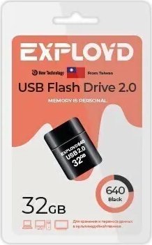 

USB Flash Exployd 640 32GB (черный)