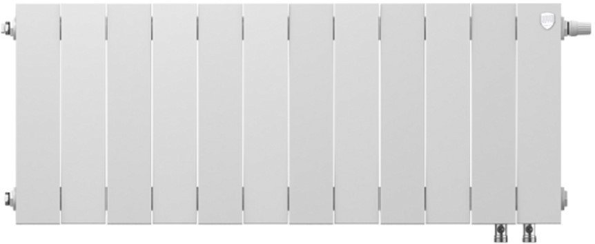 

Биметаллический радиатор Royal Thermo PianoForte 300 Bianco Traffico VDR (12 секций)