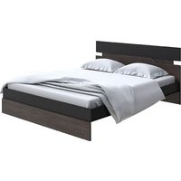 Кровать PROxSON Milton 180x190 (черный/дуб кантербери)