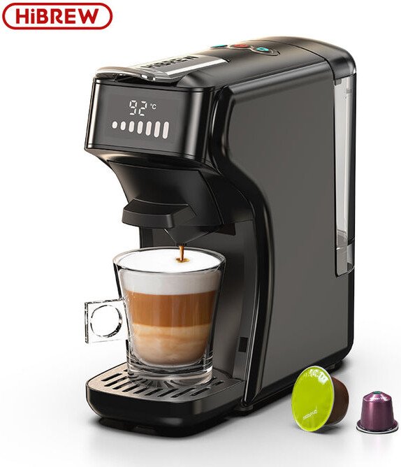 

Капсульная кофеварка Hibrew H1B (черный)