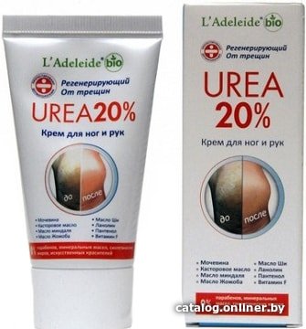 L'Adeleide Крем для ног и рук Urea 20% 50 мл