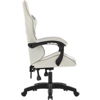 Игровое (геймерское) кресло Defender Savage (белый/серый)