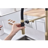 Смеситель Paulmark Magneto One Ma213188-LG (золото/светлое золото)