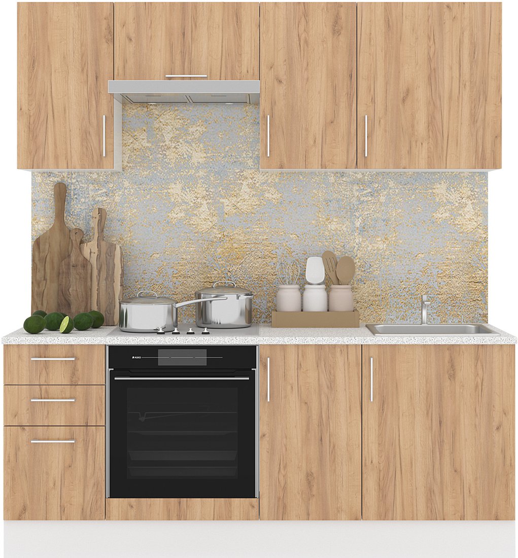 

Готовая кухня Горизонт Европа 2.0 (золото)