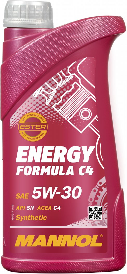 

Моторное масло Mannol Energy Formula C4 5W-30 1л