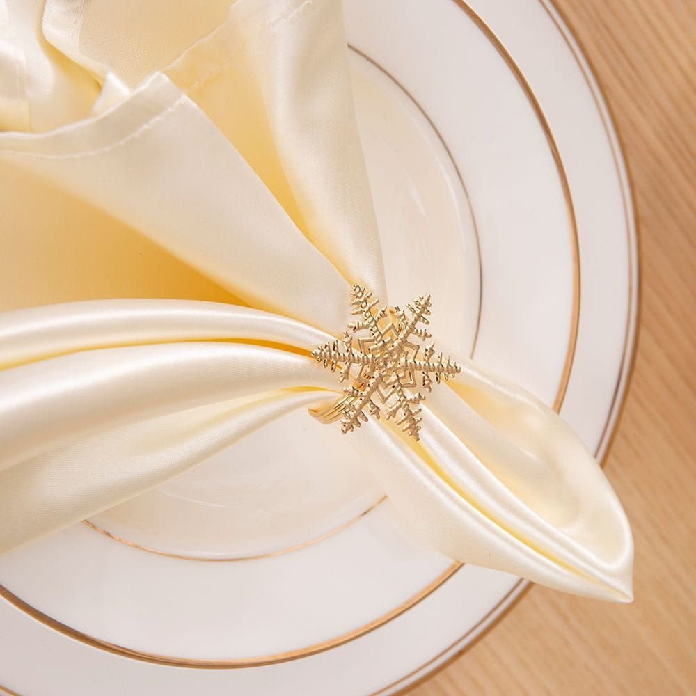 

Кольцо для салфеток Arya Star 8680943112415 (4 шт, золото)