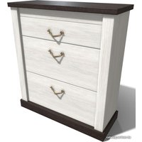 Тумба для обуви Интерлиния Тауэр ТР-ТПО (вудлайн кремовый/дуб венге)