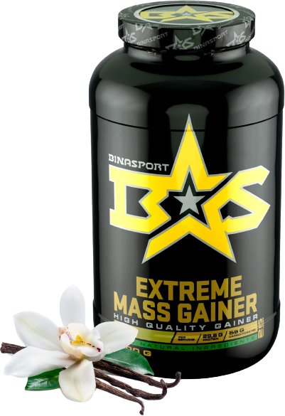 

Протеин сывороточный (концентрат) Binasport Extreme Mass Gainer (1500г, ваниль)