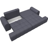 Диван Лига диванов Лига-080 131123 (экокожа Grifon 15 серый)