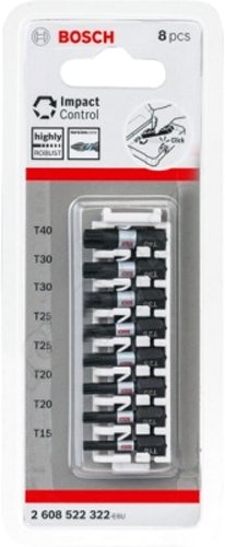 

Набор бит Bosch 2608522322 (8 предметов)