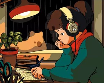 Картина по номерам PaintLine Lofi Girl PL-00322