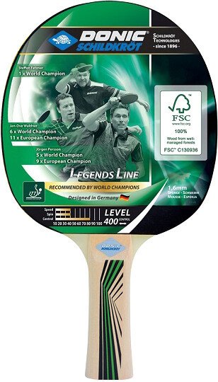 

Ракетка для настольного тенниса Donic-Schildkrot Legends 400 705241