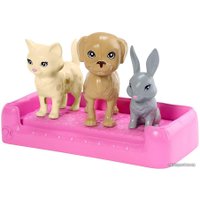 Кукла Barbie Play'n'Wash Pets Playset with Blonde Doll FXH11