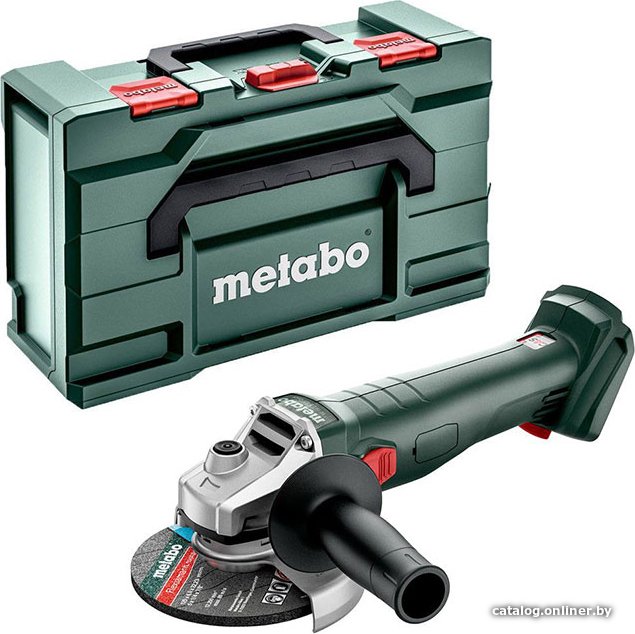 Угловая шлифмашина Metabo W 18 L 9-125 Quick 602249840 (без АКБ, кейс)
