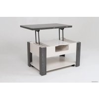 Стол-трансформер Ивару Стэп 4 (камень темный)