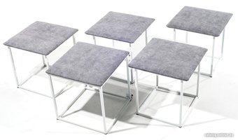 Пуфик Aledar Puffi 5в1 (avelina 9502/белый)