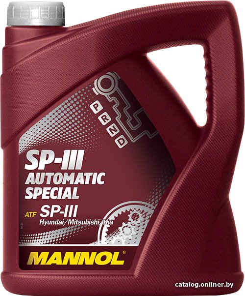 Трансмиссионное масло Mannol SP-III Automatic Special 4л