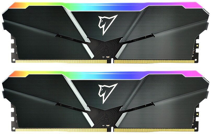 

Оперативная память Netac Shadow RGB 2x8ГБ DDR4 3600 МГц NTSRD4P36DP-16E