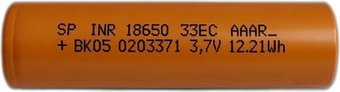 Аккумулятор Supere 18650 3300mAh INR18650-3300 1шт