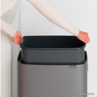 Мусорное ведро Brabantia Bo Touch Bin 60 л (платиновый)