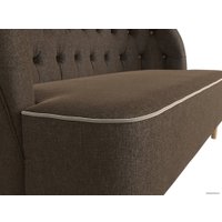 Диван Лига диванов Амиса 109845 (коричневый)