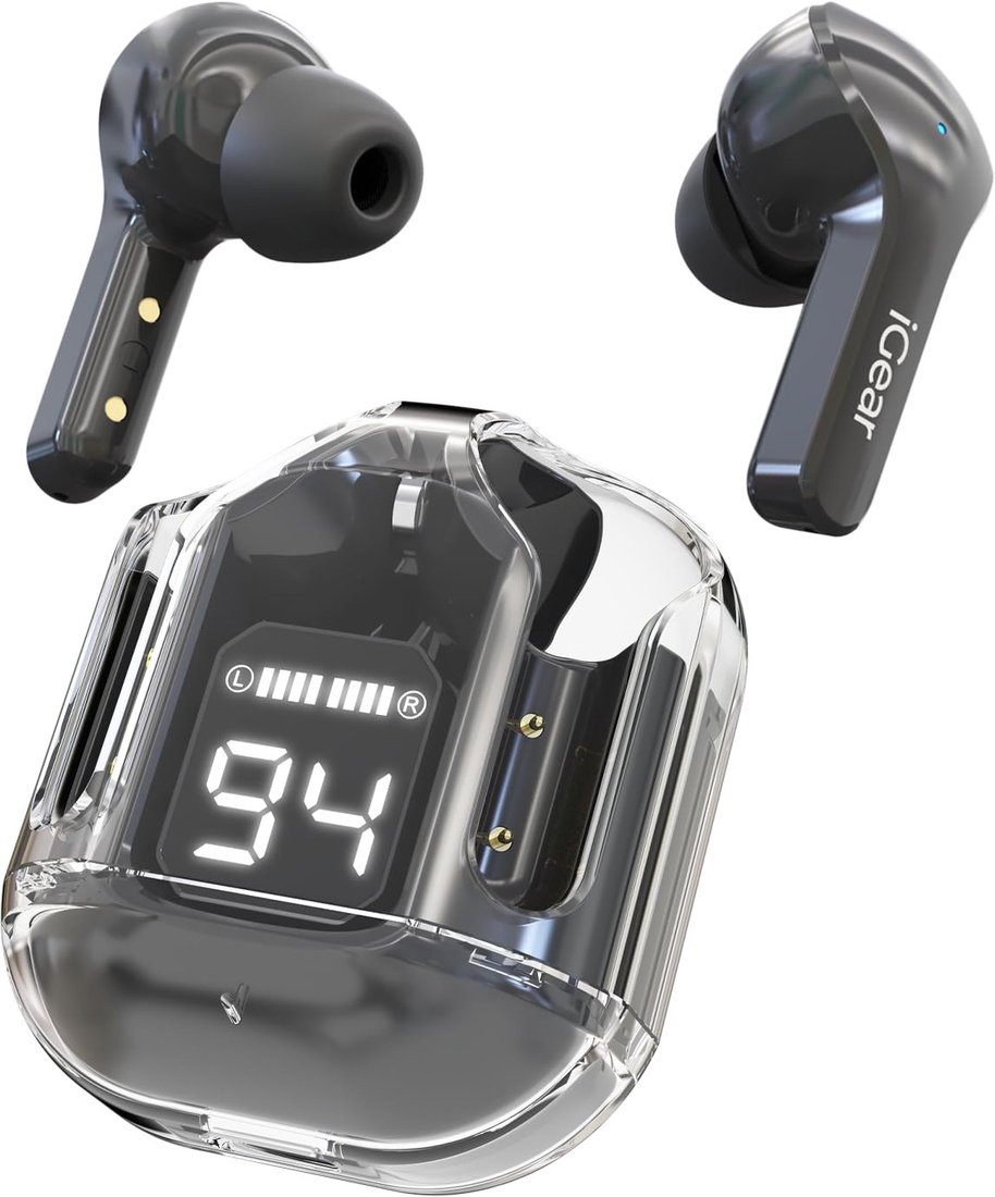 Наушники iGear Crystal (черный)