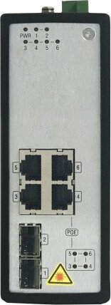 Неуправляемый коммутатор Hikvision DS-3T0506P
