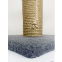 Когтеточка Kogtik Столбик 70 столб70сд (джут, серый) в Гродно